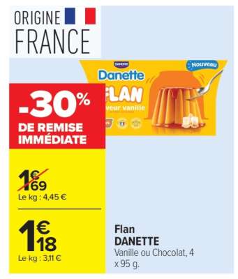 Flan DANETTE