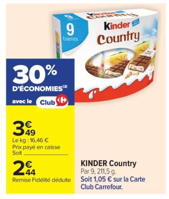 KINDER  COUNTRY