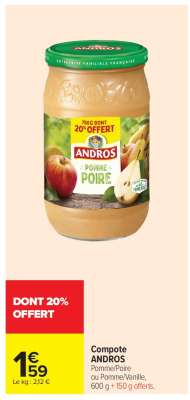 Compote ANDROS