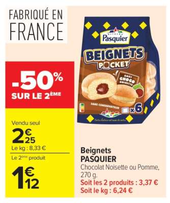 Beignets Pasquier