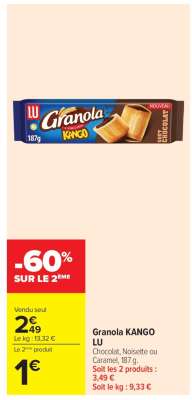 Granola Kango LU