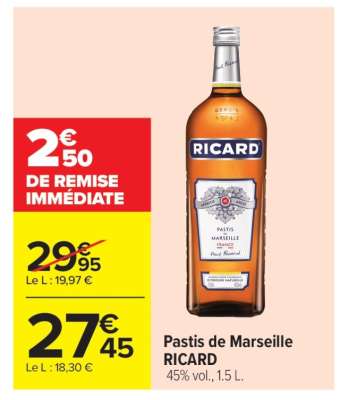 Pastis de Marseille 'Ricard'
