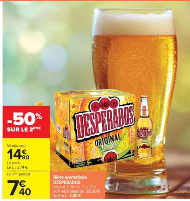 Bière Aromatisée Desperados*