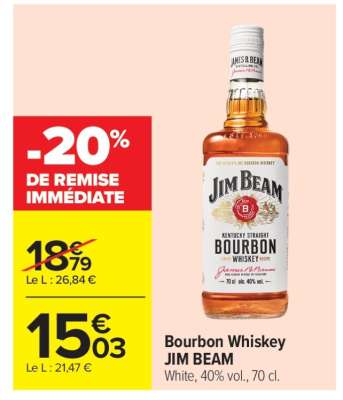 Bourbon Whiskey JIM BEAM