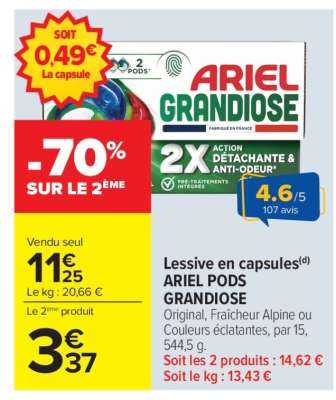 ARIEL PODS GRANDIOSE