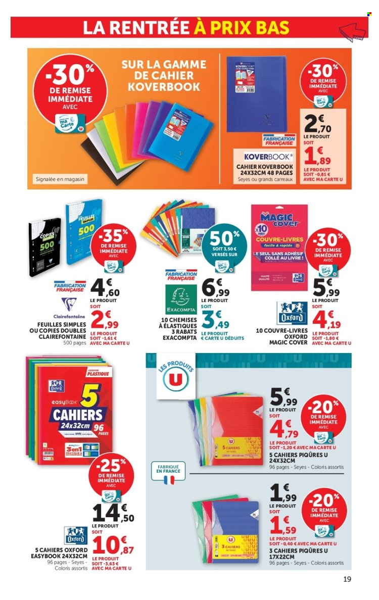 Catalogue SUPER U - 15/07/2026 - 09/08/2026. Page 19