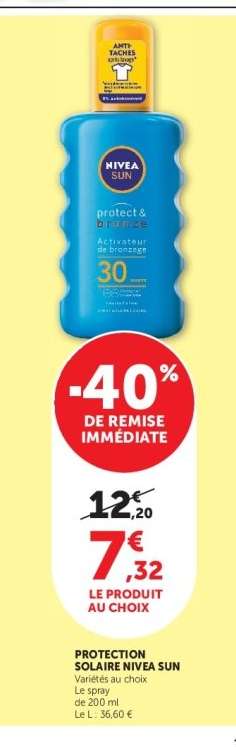 Protection Solaire NIVEA SUN