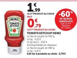 Tomato Ketchup Heinz