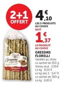 GRESSINS FLORELLI