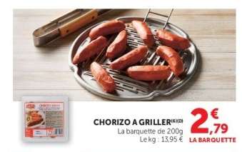 Chorizo à griller