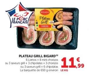 PLATEAU GRILL BIGARD
