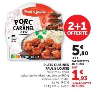 PLATS CUISINÉS PAUL & LOUISE