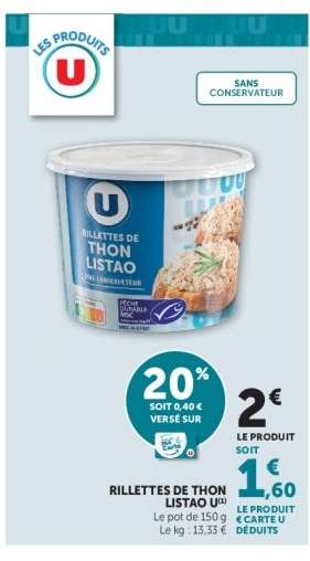 Rillettes de Thon Listao U