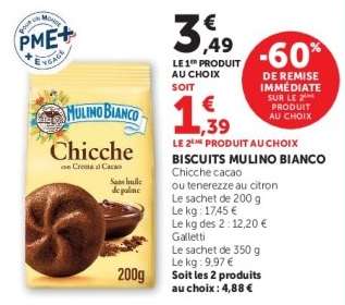 BISCUITS “MULINO BIANCO”