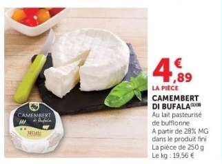 Camembert di Bufala