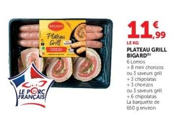 PLATEAU GRILL BIGARD