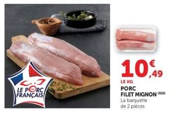 Porc : Filet Mignon