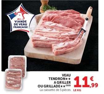 Veau : Tendron**