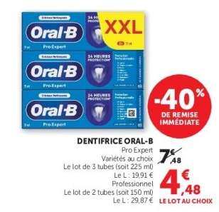 Dentifrice Oral B