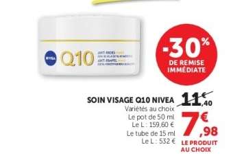 Soin Visage Q10 Nivea