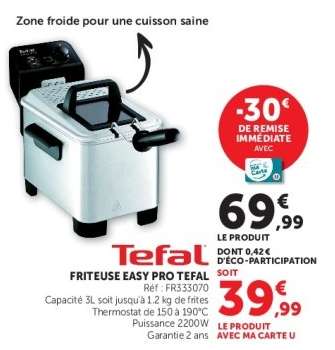 Friteuse Easy Pro Tefal