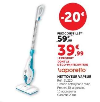 Vaporetto Nettoyeur Vapeur