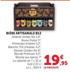 BIÈRE ARTISANALE B12