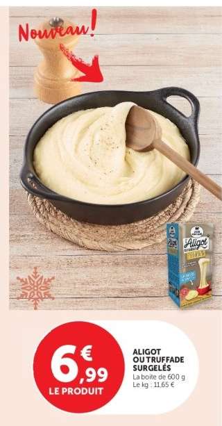ALIGOT OU TRUFFADE SURGELEES