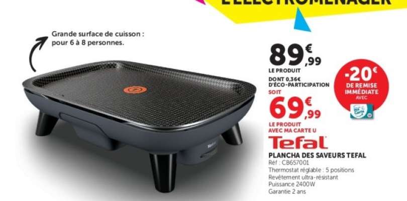 TEFAL Plancha des Saveurs