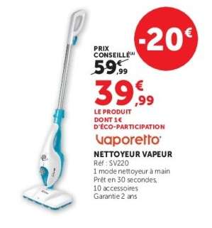 Vaporetto Nettoyeur Vapeur