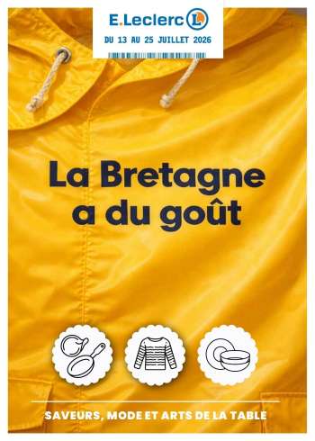 Catalogue E.Leclerc - 13/07/2026 - 25/07/2026.