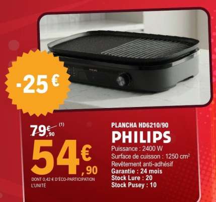 PHILIPS PLANCHA HD6210/90