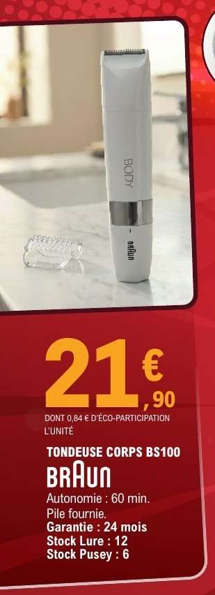 TONDEUSE CORPS BS100 BRAUN
