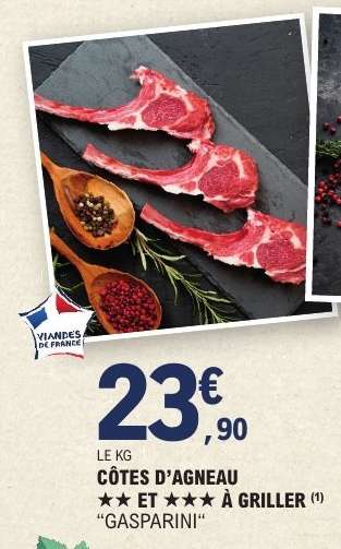 CÔTES D’AGNEAU