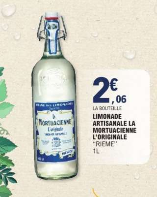 Limonade Artisanale La Mortuacienne L'Originale "Rieme"