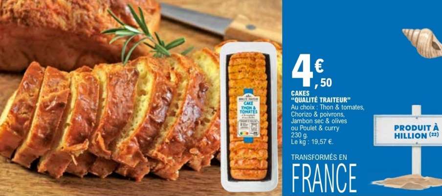 CAKES "QUALITÉ TRAITEUR"