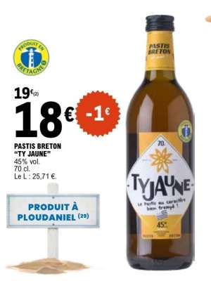Pastis Breton "Ty Jaune"