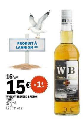 WHISKY BLENDED BRETON "WB"