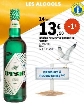 LIQUEUR DE MENTHE NATURELLE “OTSHI!”