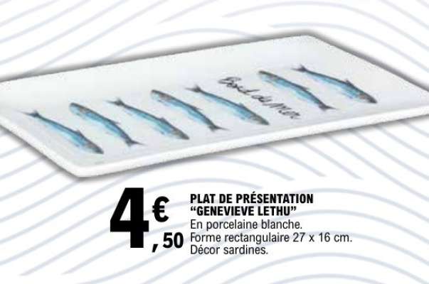 PLAT DE PRÉSENTATION "GENEVIEVE LETHU"