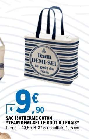 SAC ISOTHERME COTON