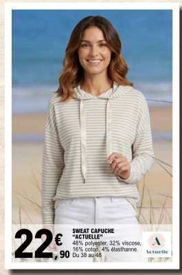 SWEAT CAPUCHE "ACTUELLE"