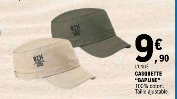 CASQUETTE "BAPLINE"