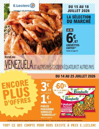 Catalogue E.Leclerc - 14/07/2026 - 25/07/2026.