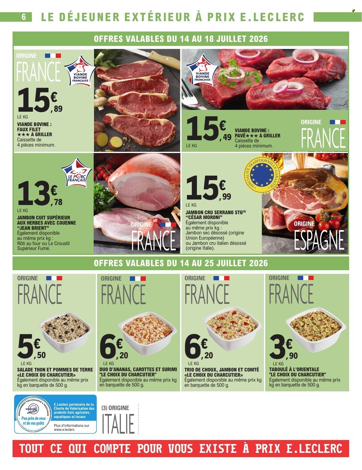 Catalogue E.Leclerc - 14/07/2026 - 25/07/2026. Page 6
