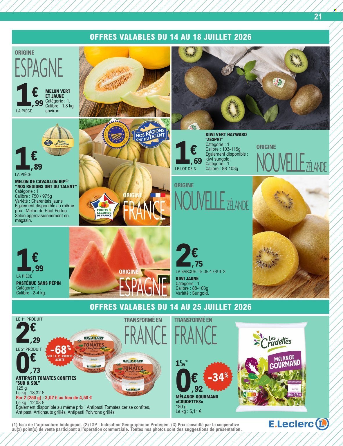 Catalogue E.Leclerc - 14/07/2026 - 25/07/2026. Page 21