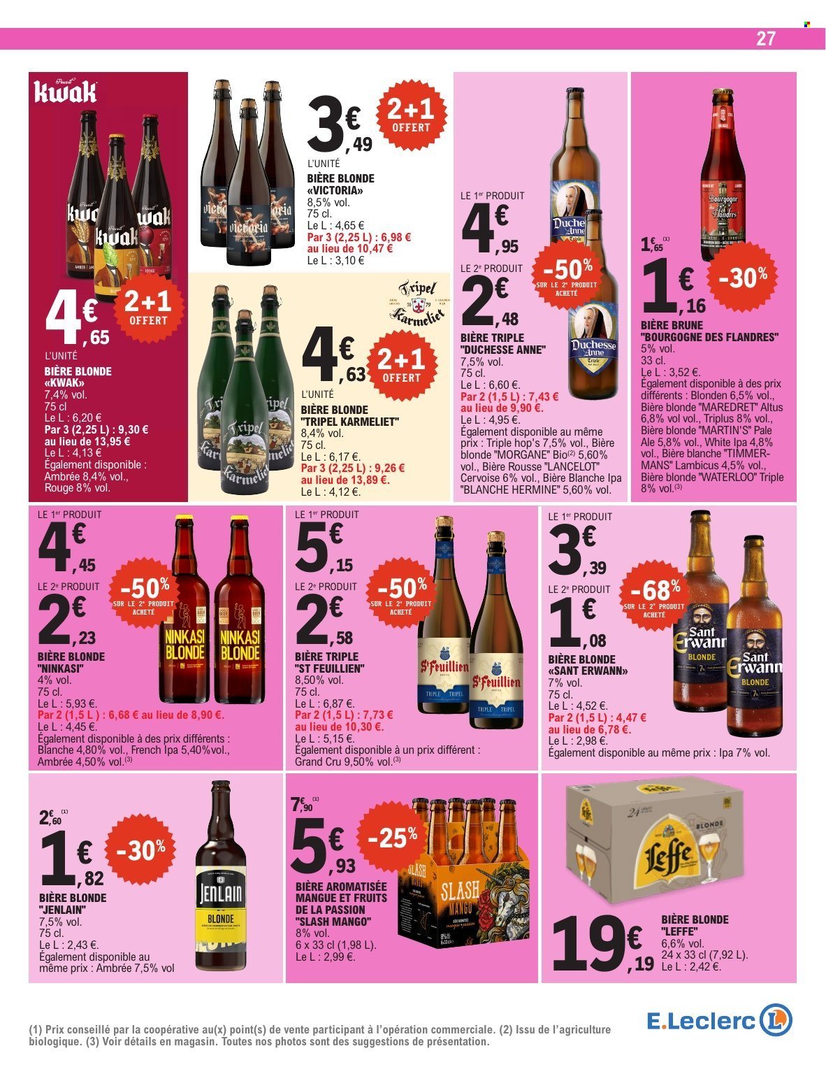 Catalogue E.Leclerc - 14/07/2026 - 25/07/2026. Page 27