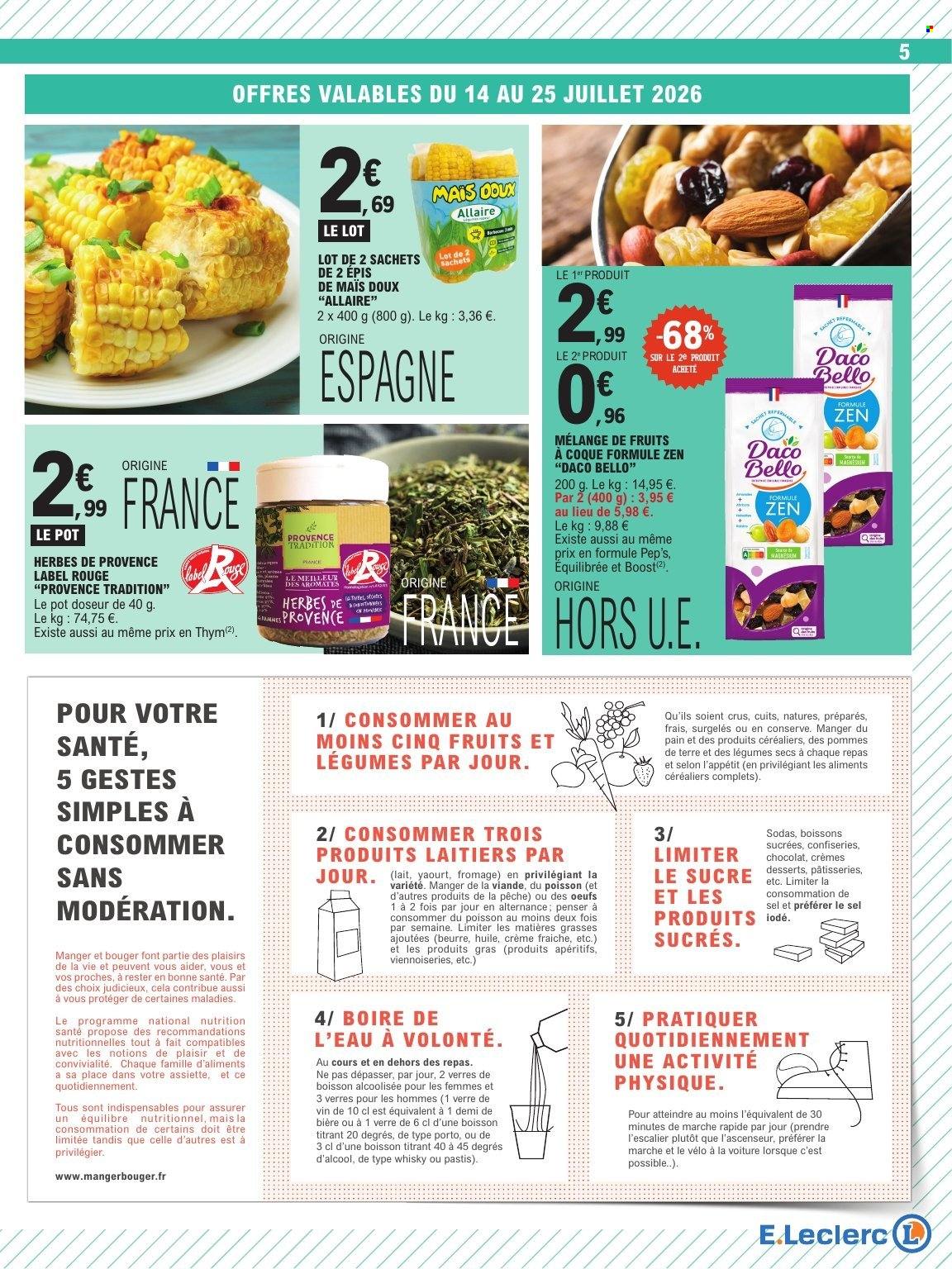 Catalogue E.Leclerc - 14/07/2026 - 25/07/2026. Page 5