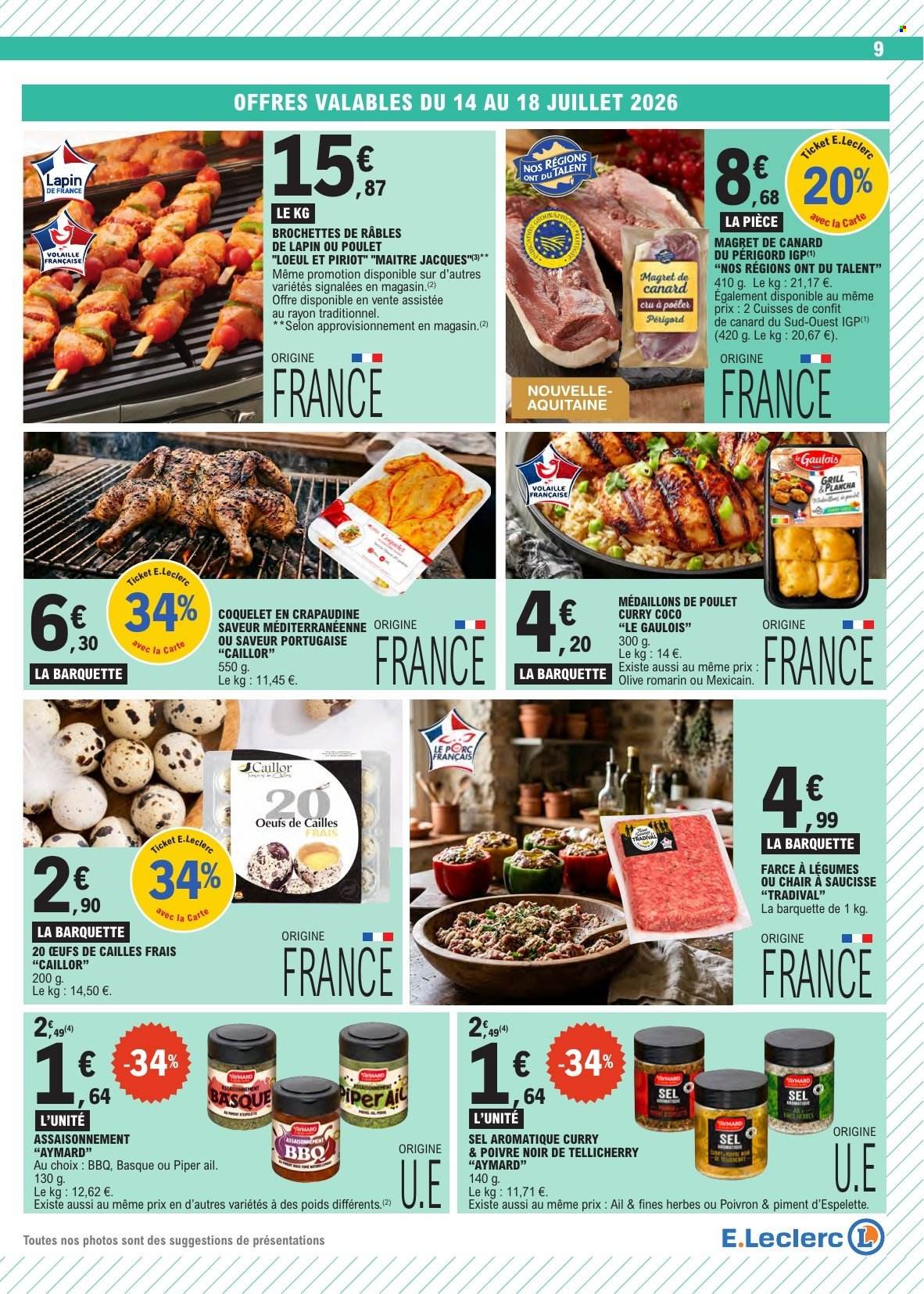 Catalogue E.Leclerc - 14/07/2026 - 25/07/2026. Page 9