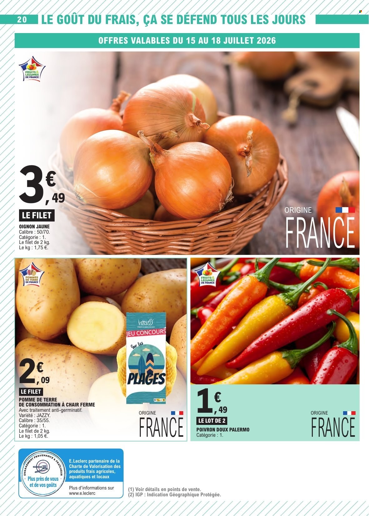 Catalogue E.Leclerc - 14/07/2026 - 25/07/2026. Page 20